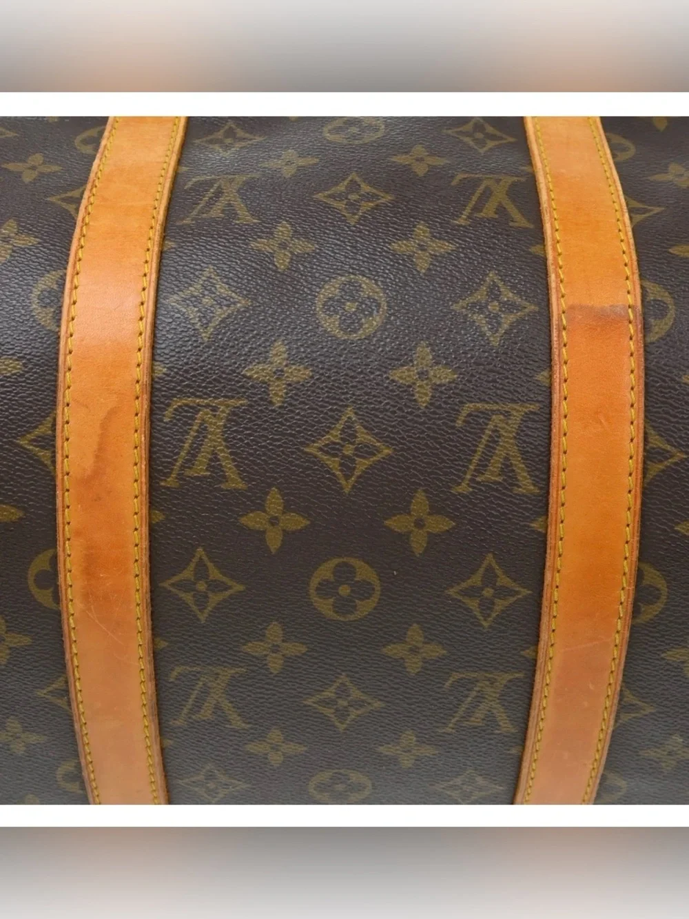 Authentic Louis Vuitton keepall 50 monogram travel duffle bag unisex